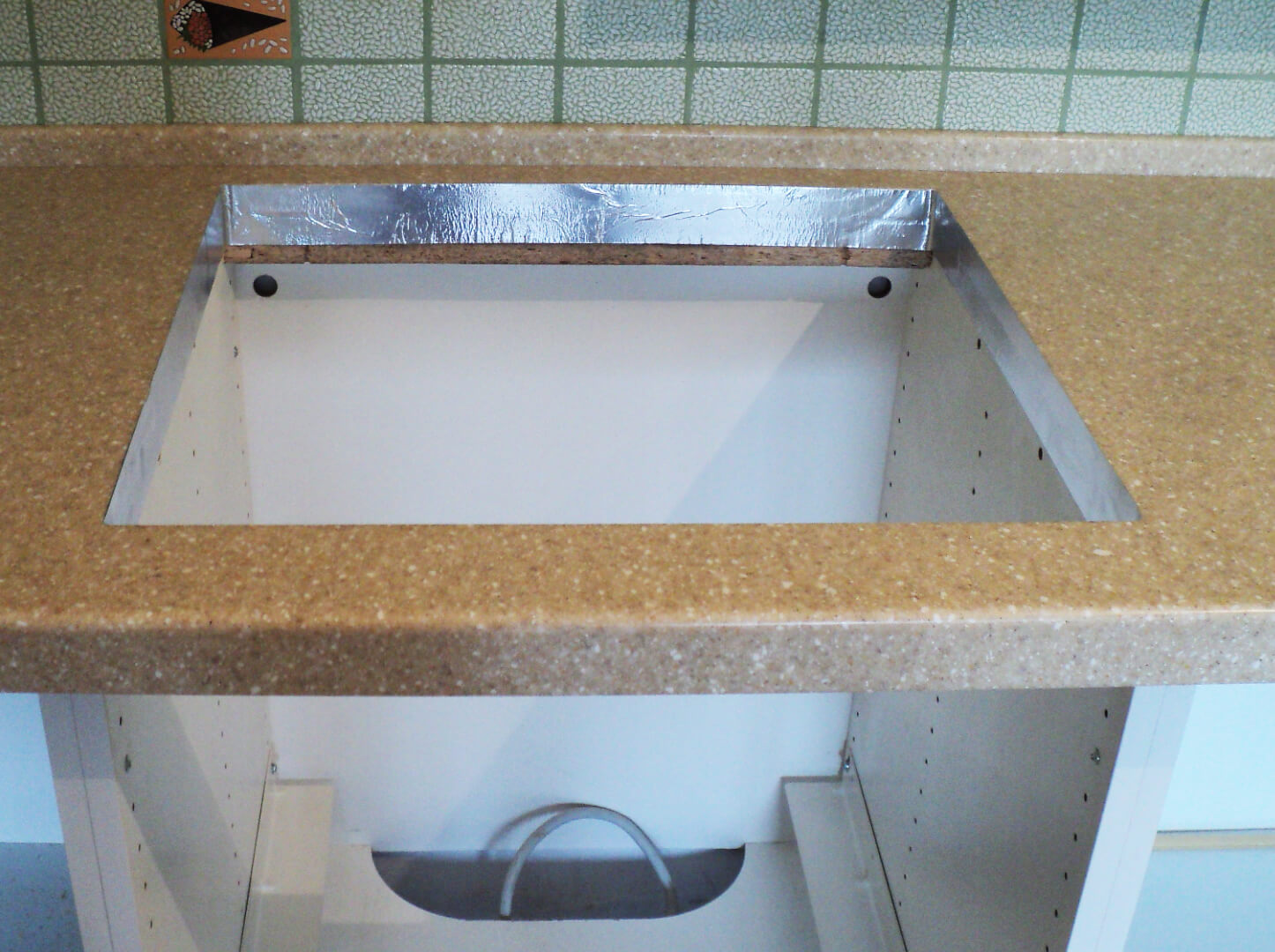 Подготовка столешницы