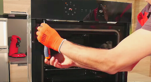 Установка духовки в нишу